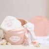 Cufar De Botez Fete Pachet Trusou Complet Roz