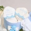 Pachet Botez Baiat Cufar Cu Baloane Trusou Bleu