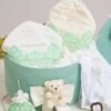 Pachet Botez Baiat Cufar Cu Baloane Trusou Menta
