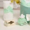 Pachet Botez Baiat Cufar Cu Baloane Trusou Menta
