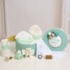 Pachet Botez Baiat Cufar Cu Baloane Trusou Menta