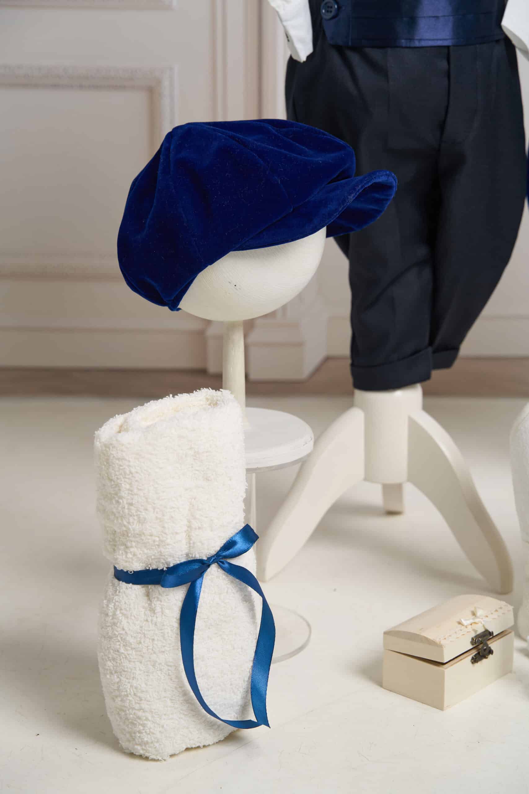 Set esențial de botez Ralph - Albastru 5 Set esențial de botez Ralph - Albastru - imagine 5