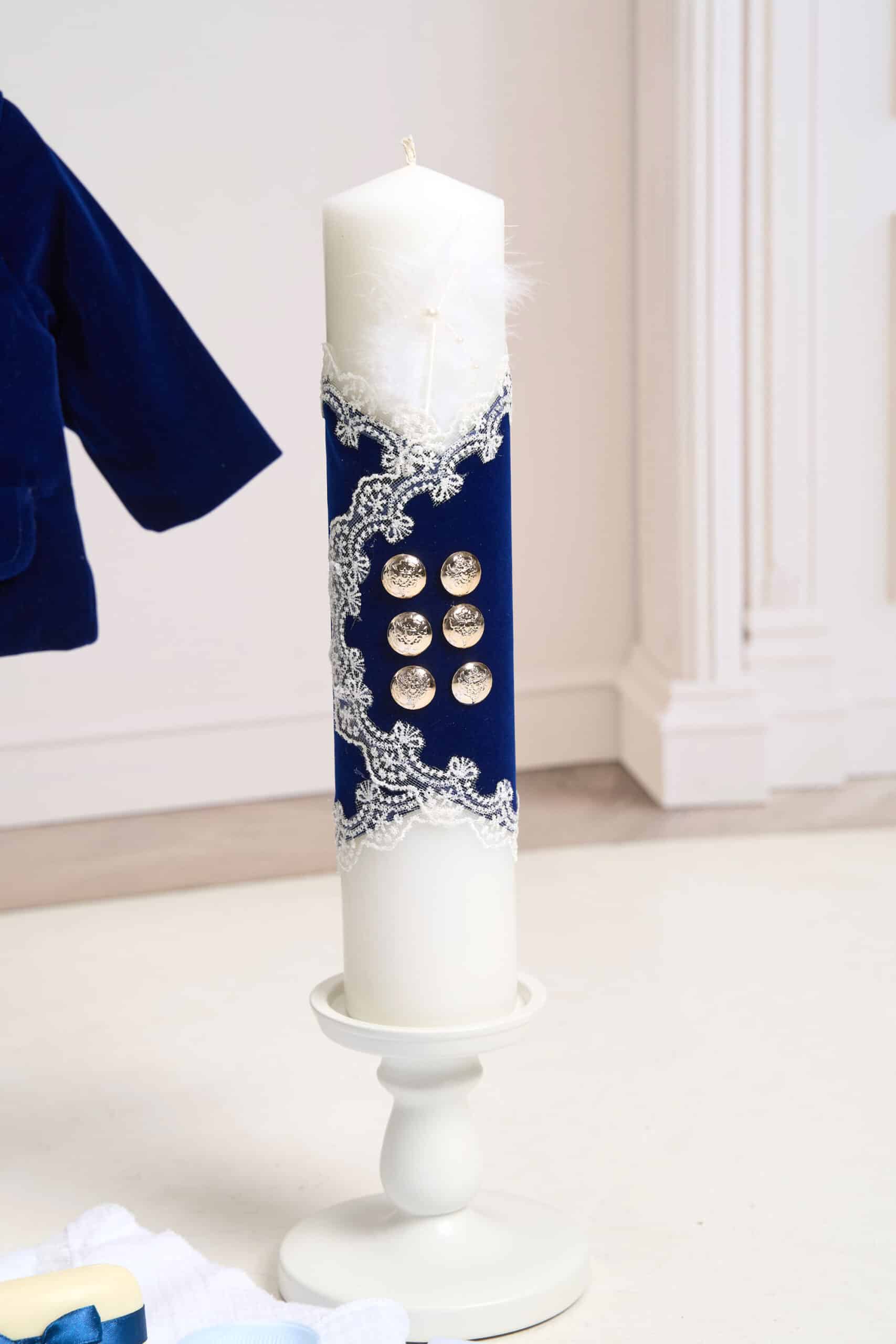 Set esențial de botez Ralph - Albastru 3 Set esențial de botez Ralph - Albastru - imagine 3