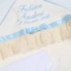 Trusou De Botez Dantela Fete Bleu