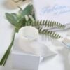 Trusou De Botez Dantela Fete Bleu