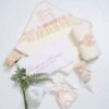 Trusou De Botez Dantela Fete Roz 2