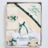 Trusou De Botez Dantela Fete Verde