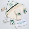 Trusou De Botez Dantela Fete Verde
