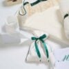 Trusou De Botez Dantela Fete Verde