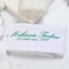 Trusou De Botez Dantela Fete Verde