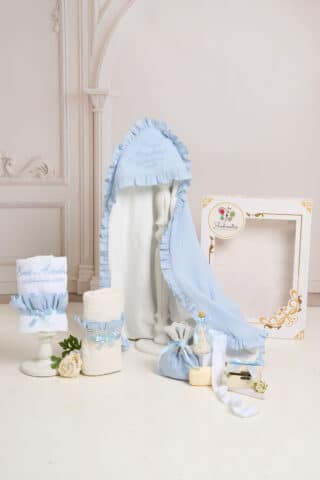 Trusou botez DivinBebe Collection - bleu