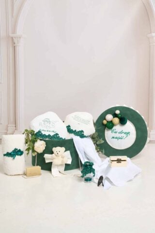 Trusou De Botez Fete Verde