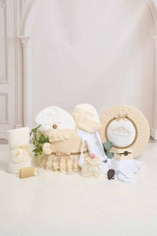 Trusou De Botez Volane Bej Pachet Complet