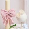 Trusou Complet De Botez Raza Borangic Roz Maneca Scurta