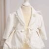 Bolero De Botez Catifea Ivoire