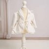 Bolero De Botez Catifea Ivoire