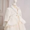 Bolero De Botez Catifea Ivoire