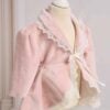 Bolero De Botez Catifea Roz