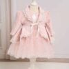 Bolero De Botez Catifea Roz 6