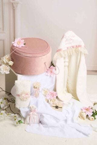 Cufar De Botez Buretat Roz