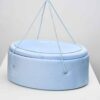 Cufar Oval Bleu Cu Personalizare