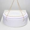 Cufar Oval Ivoire Cu Personalizare