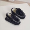 Mocasini botez BABYWALKER MI.1130 - bleumarin
