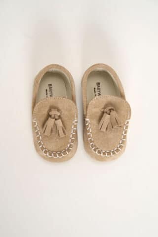 Mocasini botez BABYWALKER MI.1130 - bej