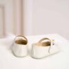 Pantofi Botez Floare Pene Ivoire
