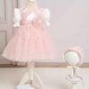 Rochi Botez Cu Floare Manufacturata Manual