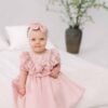 Rochita De Botez Fete Lila Cora Roz