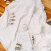Set Baie Prima Baita Muselina Roz Prosop Capison Ivoire