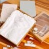 Set Baie Prima Baita Muselina Roz Prosop Capison Ivoire