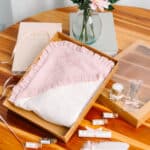 Set “Prima Băiță cu Nașii” - Tradiție, Iubire și Binecuvântare - roz