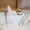 Set Complet Baita De A Doua Zi Muselina Bleu