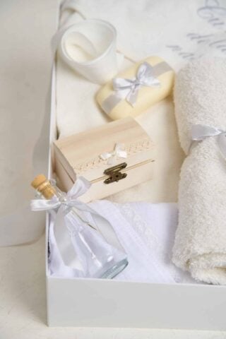 Trusou De Botez Simplu Gri