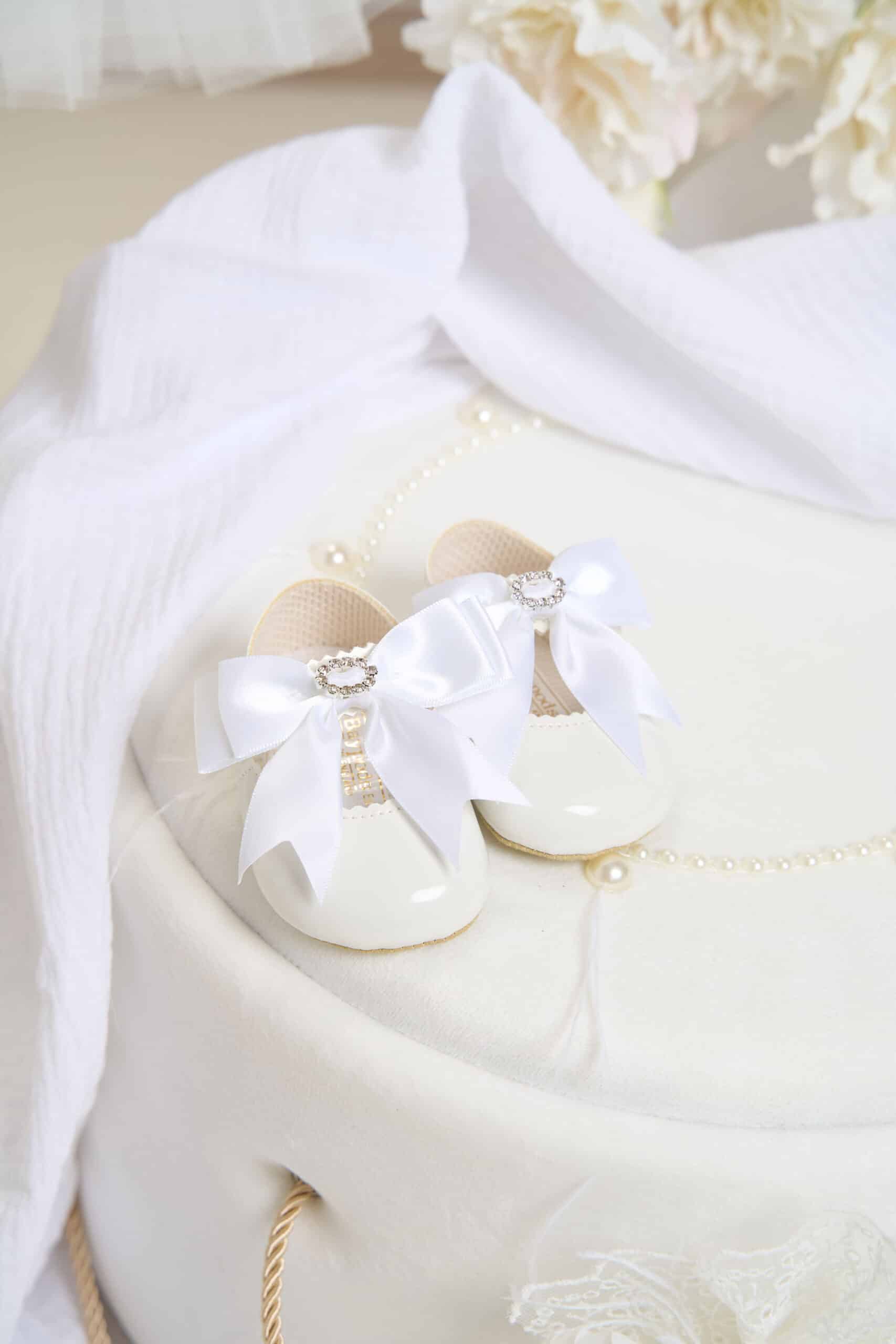 Set complet botez (trusou) - Divine Rose - ivoire (mânecă scurtă) 12 Set complet botez (trusou) - Divine Rose - ivoire (mânecă scurtă) - imagine 12