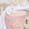 Trusou Complet De Botez Fete Divine Rose Roz