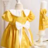Trusou Complet De Botez Fete Valerie Galben