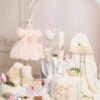 Trusou Complet De Botez Fete Kate Rochie Tip Gogosar Smn
