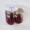 Pantofi Botez Fete Burgundy Cu Funda 2