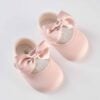 Pantofi Botez Fete Roz Vintage