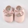 Pantofi Botez Fete Roz Vintage