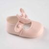 Pantofi Botez Fete Roz Vintage