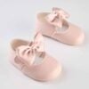 Pantofi Botez Fete Roz Vintage