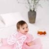 Rochie Aripi Botez Fete Roz