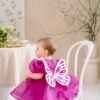 Rochie Aripi Botez Fete Verde