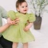 Rochie Aripi Botez Fete Verde