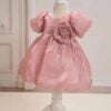 Rochie Tip Gogosar Botez Fete Kate Roz Vintage
