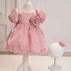 Rochie Tip Gogosar Botez Fete Kate Roz Vintage